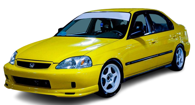 yellow car